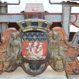 Skeleton beak balance the parisian Testut ancient maraicher epicier