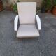 poltrona D.153.1 deza distex en cuir gio ponti pour molteni