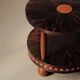 Art Deco gueridon in marquetry, circa 1930.