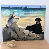 Painting on canvas