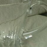 Cruche pichet carafe pour eau orangeade en cristal taille ancienne