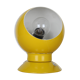 Abo Randers Danmark yellow metal spot lamp, ball, to lay or wall sconce
