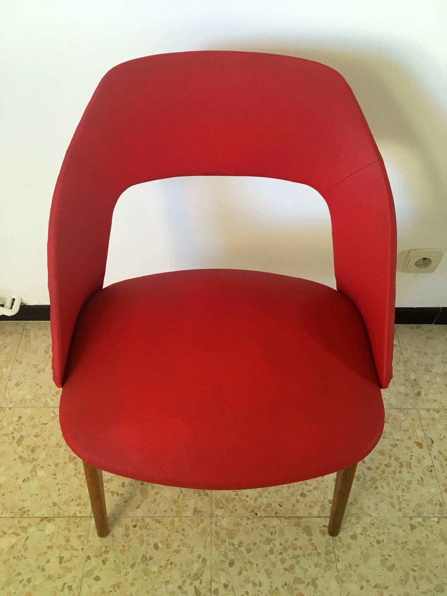 Vintage barrel chair 60s