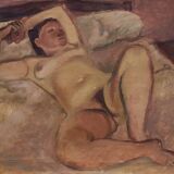 Maurice Savin, Nude Reclining (1940)