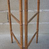 Old wooden towel rack