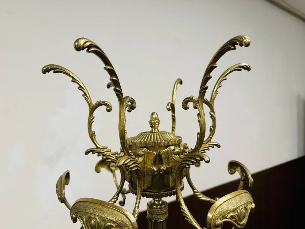Antique Brass Coat Rack