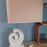 Albert tormos fertility carved stone lamp 70cm