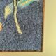 Large vintage floral pattern tapestry, 1970s
