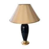 Ceramic and metal table lamp