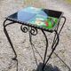 Vintage wrought iron table Vallauris