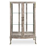 Shop window in weathered wood