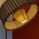 Lampadaire vintage - rotin et bambou - années 1950