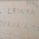 Oil on Canvas Abstract Painting Eros Bortolotti "The Leonka Returns to May"