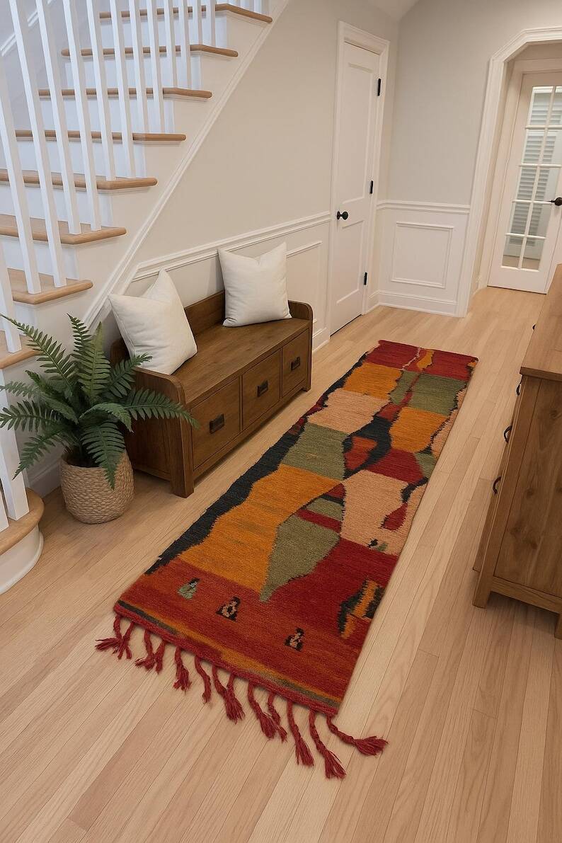 Tapis de passage artisanal 300cmx70cm