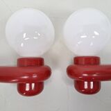 Pair of Allibert wall lights