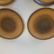 6 flat plates in Longchamp stoneware