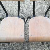Vintage school chairs