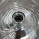27cm "Wave" ceiling Wall Light by Koch and Lowy, Peill & Putzler, Germany