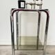 Antique vintage smoked glass side table / end table