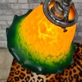 Desk lamp 1920 nickel plated . 58x 35