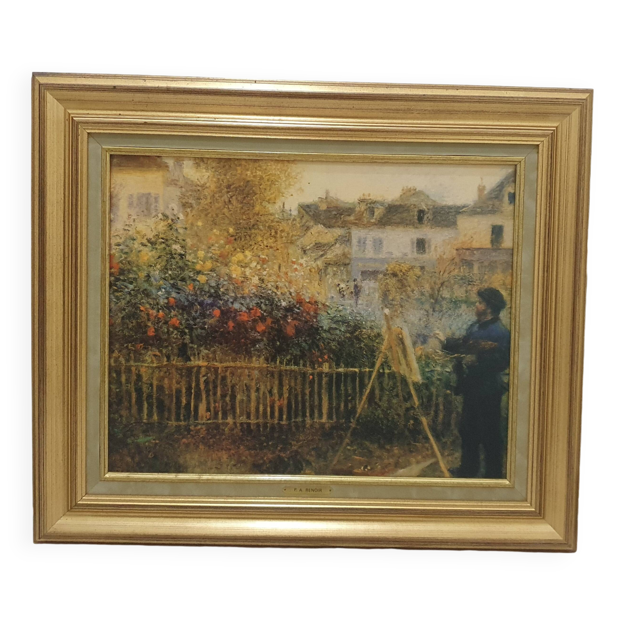 Renoir painting authentic reproduction on canvas - Narbonne artistic editions