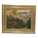 Renoir painting authentic reproduction on canvas - Narbonne artistic editions