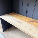 Double-sided counter with XL oak compartments