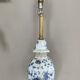 Porcelain living lamp nineteenth handmade decorations, double lighting