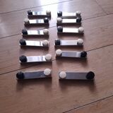 Box of 12 art deco knife holders (salt shaker, pepper shaker)