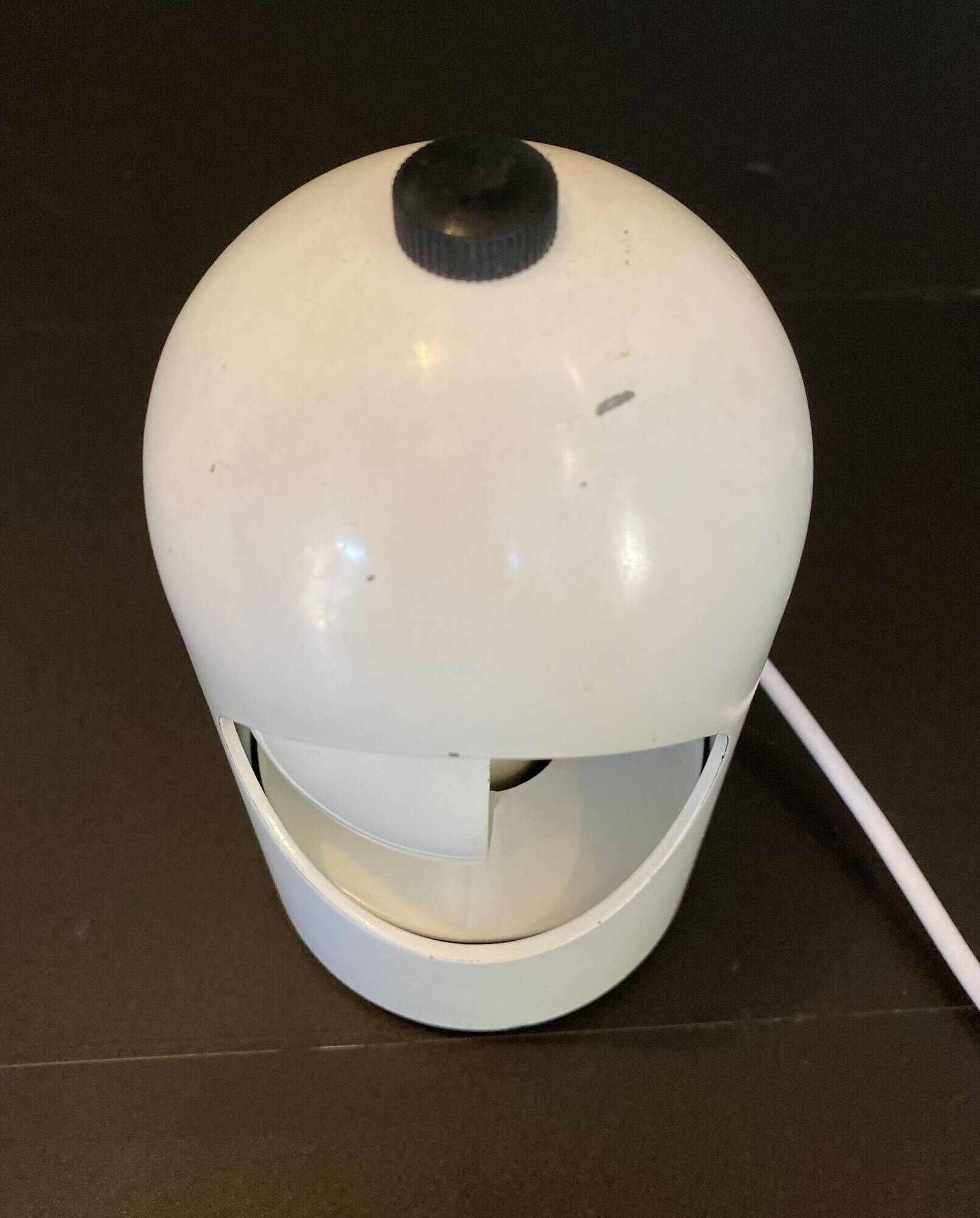 Lampe éclipse à poser de table bureau Selene ABM rotative Space Age vintage