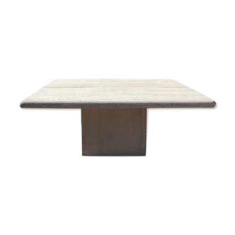 Italian Travertine Coffee Table