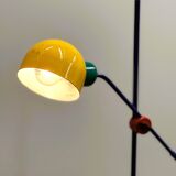 Postmodern Multicolor Metal Floorlamp by Veneta Lumi, 1980s Italy.