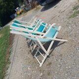 3 Chaises Longues
