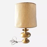 Large golden foot lamp