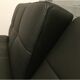 Sofa bed "Smala" vintage black leather adjustable by Pascal Mourgue for Ligne Roset