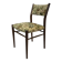 Vintage Dining Chair Flower Upholstery 1960s Teak