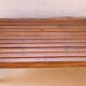 Old Burmese teak bench