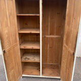 Wooden workshop locker