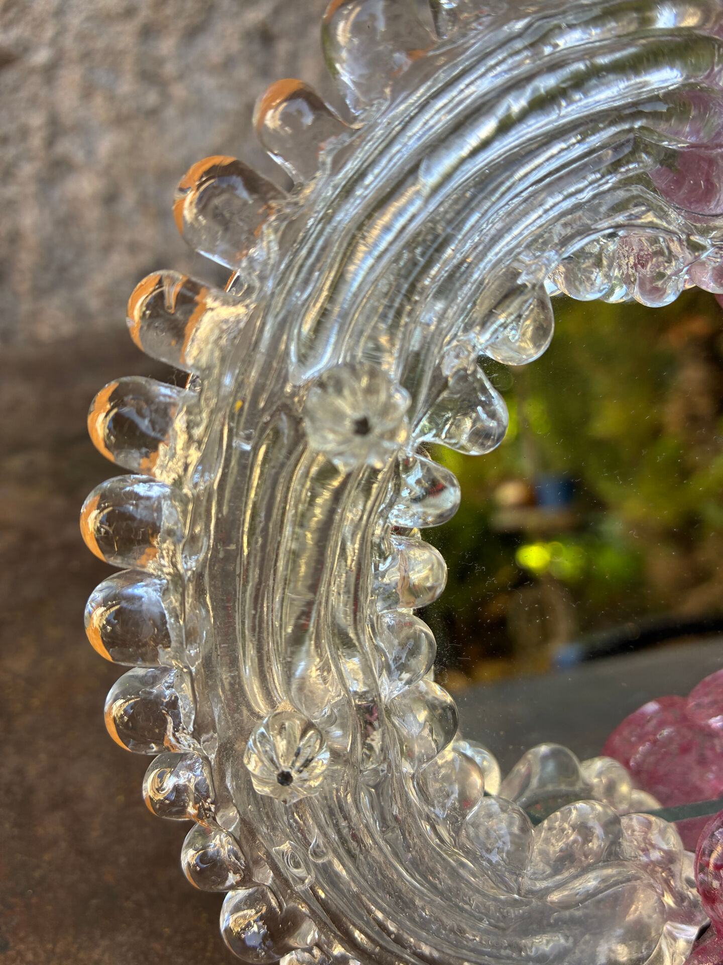 Vintage Murano mirror
