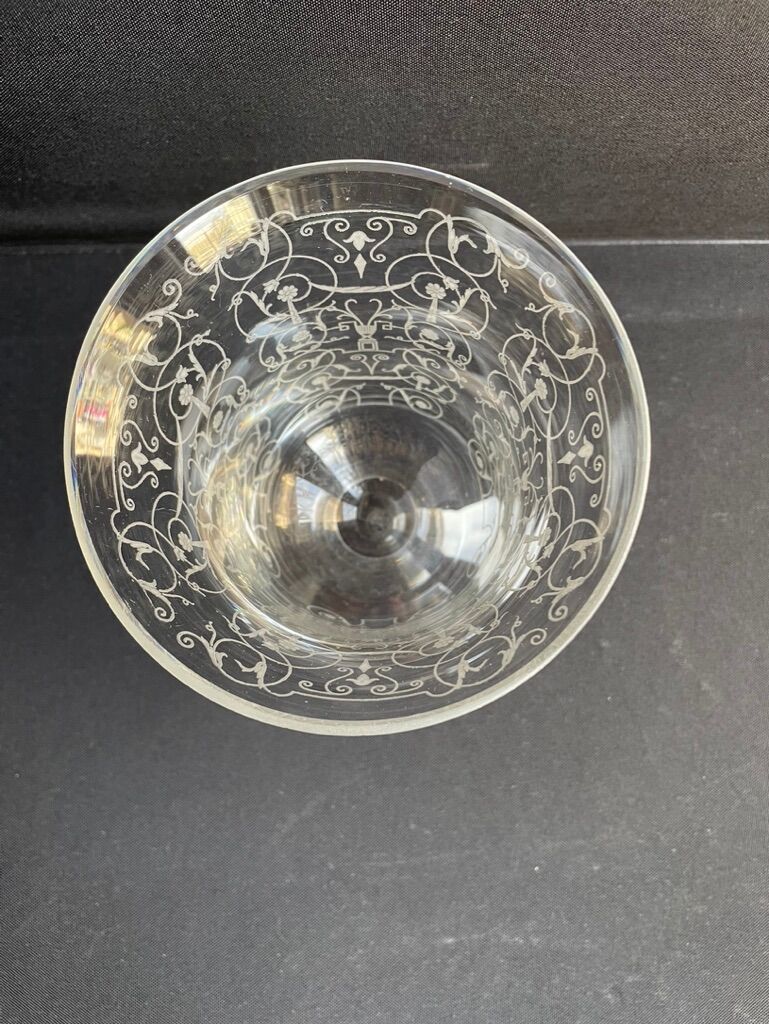 Baccarat vase Michelangelo stamped