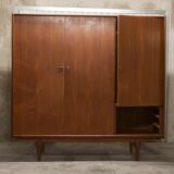 Scandinavian wardrobe 1960 Simat teak