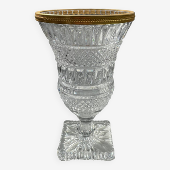 Vase Médicis Bohême Cristal Tchèque