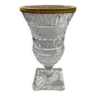 Vase Médicis Bohême Cristal Tchèque