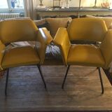 Prism model armchairs by Joseph André Motte