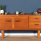 Retro teak 1960s jentique mid century sideboard