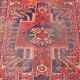 Handmade Oriental carpet of Persian corridor Hamadan
