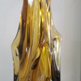 Vase vintage de la verrerie de Zabkowice Steelworks, Pologne, Années 70