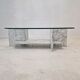 Italian Marble and Glass Coffee Table, 1980's