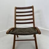 Vintage Leather Lounge Chair, 1970s