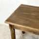 Vintage 1960s refectory table in solid raw oak
